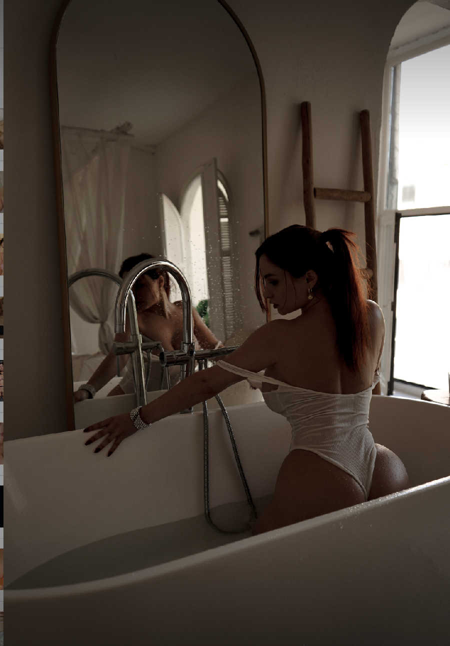 A playful frame from Miranda Faith nude — online in Alma Ata