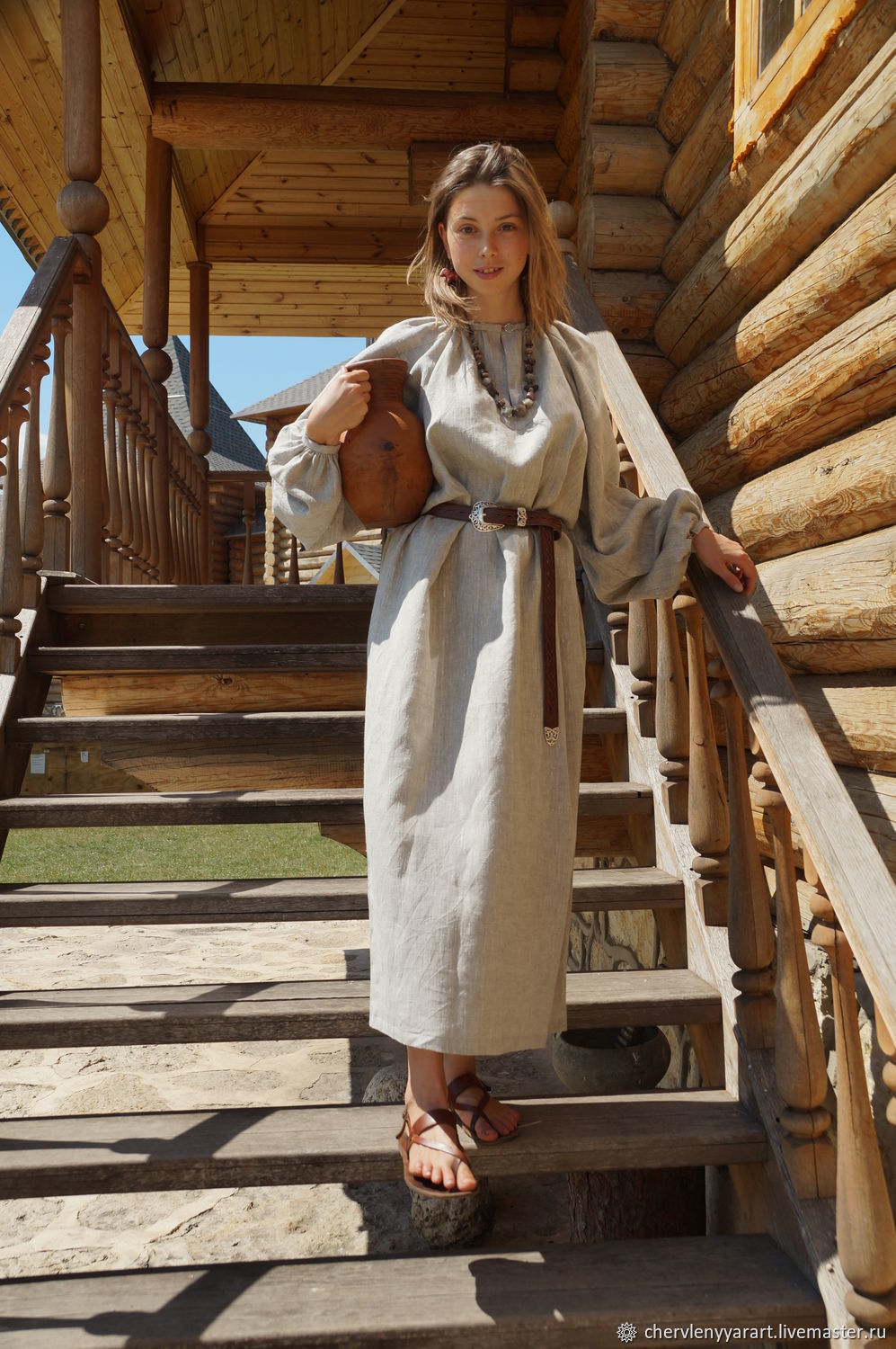 Girls in Slavic costumes in Alma Ata